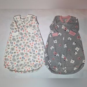 Carter's Baby Girl 0-3 Month Wearable Blanket Sleep sack